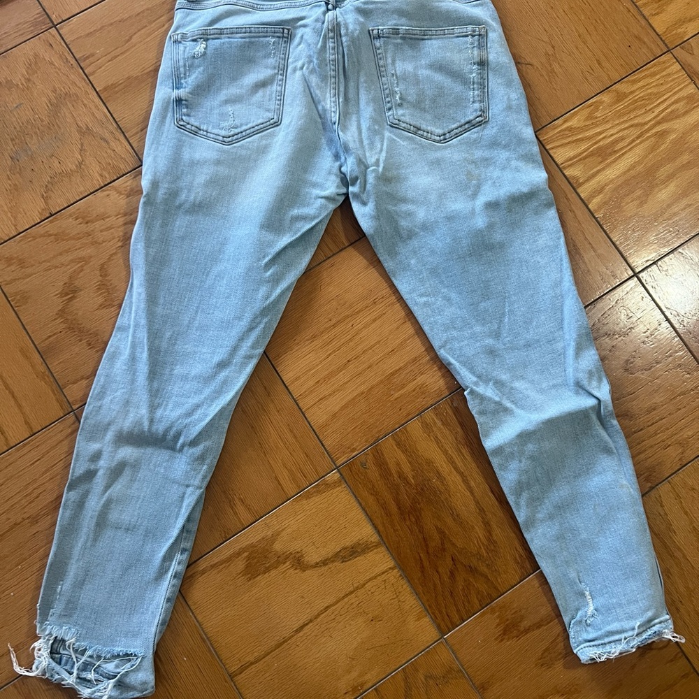 Zara Distressed Denim - Picture 3 of 4